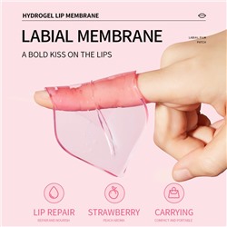 Коллагеновая маска-патч для губ с сакурой Sadoer