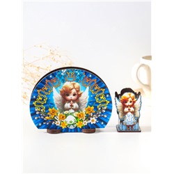 Набор пасхальный салфетница и подставка под зубочистки «Ангел»