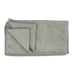 Салфетка микрофибра 220 г/м 35*40 Серая  (10шт в упаковке)