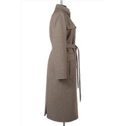 01-12023 Пальто женское демисезонное (пояс)