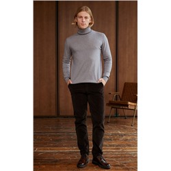 Водолазка P921-15608 grey melange