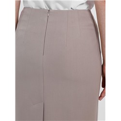 Юбка-карандаш бежевая