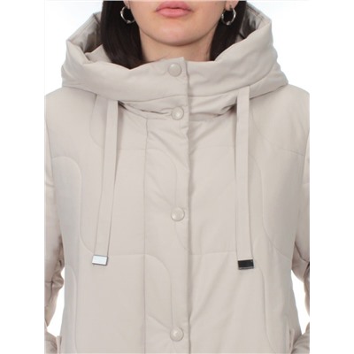 1133 BEIGE Куртка зимняя облегченная женская (холлофайбер 150 гр.)