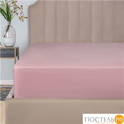 Dome ФАРОСТА роз Простыня 180х210 (см), 1пр., хл/сат