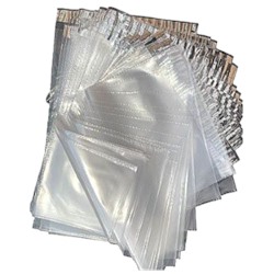 Пакет курьерский 400*500+40, 50 мкм, прозрачный