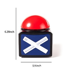 Кнопка для игр, 9.7×11.2×11.6 см, 2 АА