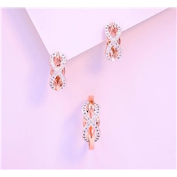 Набор: Кольцо и Серьги бижутерия