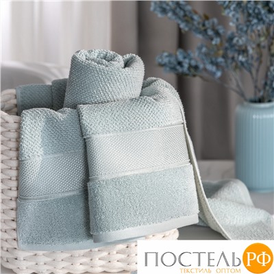 PRIME PRIVE ОТИЛИЯ зел К-т Полотенец, 50x100-1/70х140-1, 2 пр., 100% хлопок, 500 гр/м2