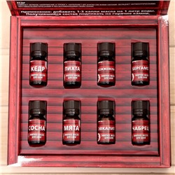 Набор 8 эфирных масел «Набор ароматной баньки», 10 мл