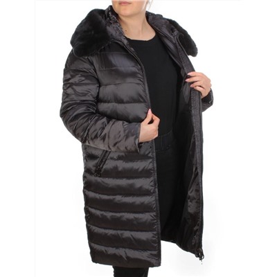 815 DARK GRAY Пальто зимнее женское VISDEER (200 гр. тинсулейт)