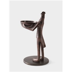 Конфетница «Петушок угощает», 21×25×41 см, алюминий