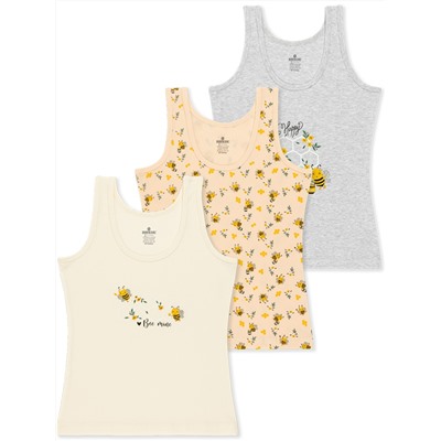 4756 Майка для девочки многоцвет (BAYKAR)