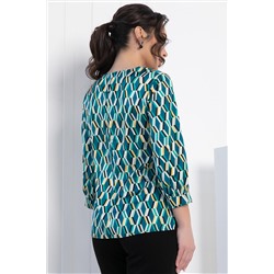 Блуза Мечта сезона (изумруд) Б12908-16М