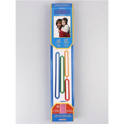 Набор для вязания «Лумы», 25/36/47/57 см, игла и крючок в комплекте, цвет разноцветный