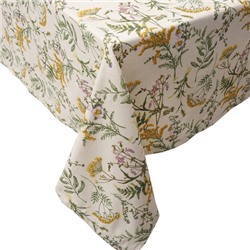 Скатерть 'Simple life 120х145, рогожка, 100 % хлопок, 'Хербал'