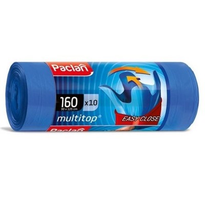 Мешки для мусора MULTI-TOP 160л 125x90см 10шт., (ПВД)