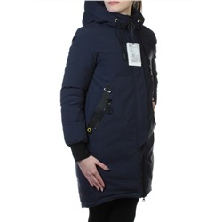 915 INK BLUE Пальто женское зимнее (био-пух)