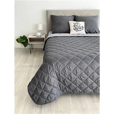 Комплект без белья Набор с одеялом КМ-003 графит-серый