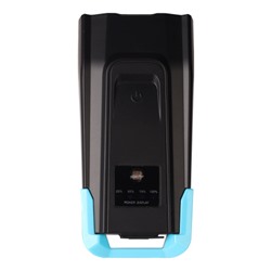 Фонарь передний  интеллектуальный COMIRON "SMART2" ABS; свет: 2xT6, 800lm; 2000 mAh, USB; ближний/дальний свет, сигнал 120Дб., 5 режим синий /уп 40/