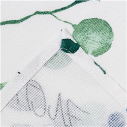 Скатерть "Доляна" Eucalyptus 110х144 см, 100% хлопок, 164 г/м2