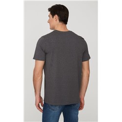 Футболка F911-6000b d.grey melange