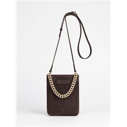 Женская кожаная сумка Richet 3258LGC 848835 Коричневый