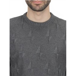 G636 GRAY Джемпер мужской (100% шерсть)