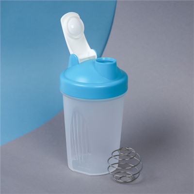 Бутылка/Шейкер SMALLHERO SHS-400 синяя, для спортивного питания 400ML ШОК цена!/уп80