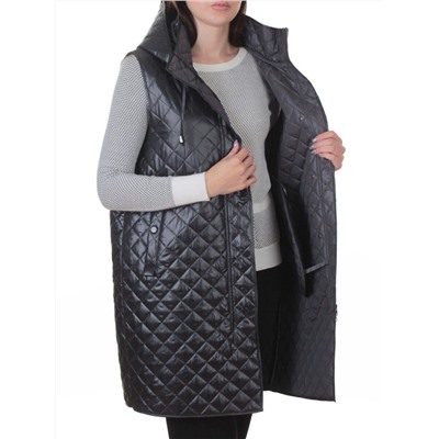 802 DK. GRAY Жилет утепленный женский (50 гр. синтепон)