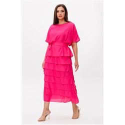 Костюм юбочный 4473 фуксия