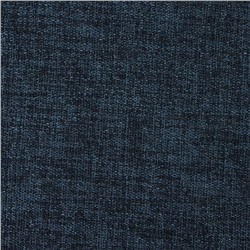 Штора портьерная Этель Natural 130*300 см, цв.синий, рогожка/блэкаут, пл. 275 г/м2