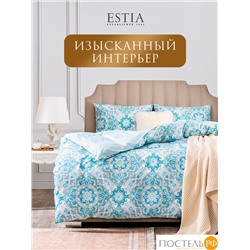Estia ЭЛЬСНЕР Простыня на резинке 160х200х30, 1 пр, хл.