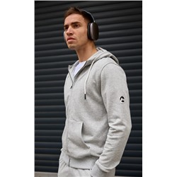 Толстовка F111–0502 grey melange