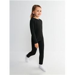 Комплект детский спортивный ((1) джемпер и (2) брюки) Centavr_Thermowear черный Acoola