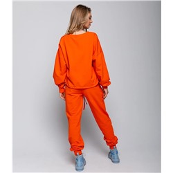 Спортивный костюм #ОБШ1885, оранжевый