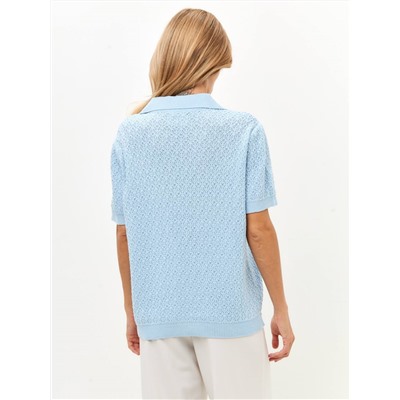 Поло BLANCHE, Голубой