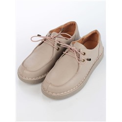 01-D7583-5 BEIGE Ботинки демисезонные женские (натуральная кожа)