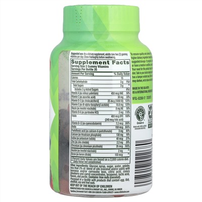VitaFusion, Мультивитаминный комплекс для женщин, вкус натуральных ягод, 70 жевательных таблеток
