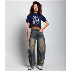 Джинсы #КТ3971, серо-голубой