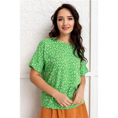 Блузка ТБ-300к зеленое яблоко