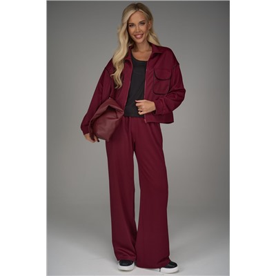 Костюм Лакоста (бордовый)