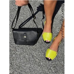 Ab.Zapatos 320-8 PC pistacho+Pelle 2704 pistacho+палантин Martina HYL (100) amarillo