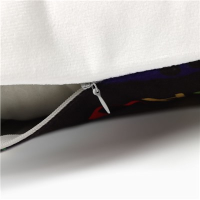 Наволочка декоративная «Этель» Game, 40×40 см, велюр