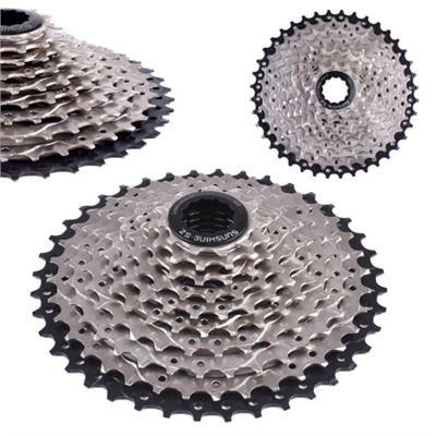 Кассета SUNSHINE MTB. 10 скоростей. 11-40T. HR10-40. никелиров. 510 г /уп 20/