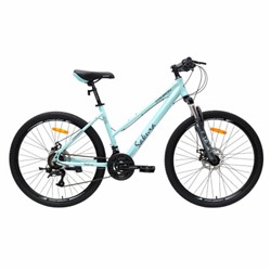 Велосипед 26" рама 17" 21sp COMIRON SAKURA голубой дымный
