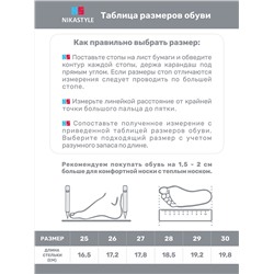 NIKASTYLE Ботинки