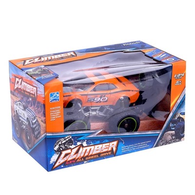 УЦЕНКА Машина радиоуправляемая «Бигфут», работает от батареек, МИКС