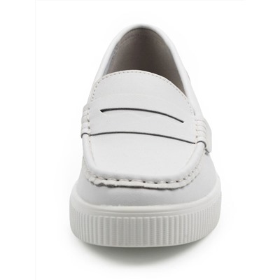 06-YD267-1 WHITE Туфли женские (натуральная кожа)