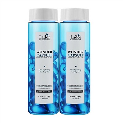 Lador Масло для волос увлажняющее в капсулах / Wonder Capsule, 70 капсул