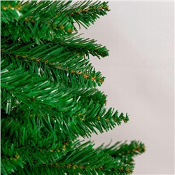 Искусственная ёлка «Зимнее волшебство. Зауженная», 150 см, d нижнего яруса 90 см, 480 ПВХ веток отгибаются